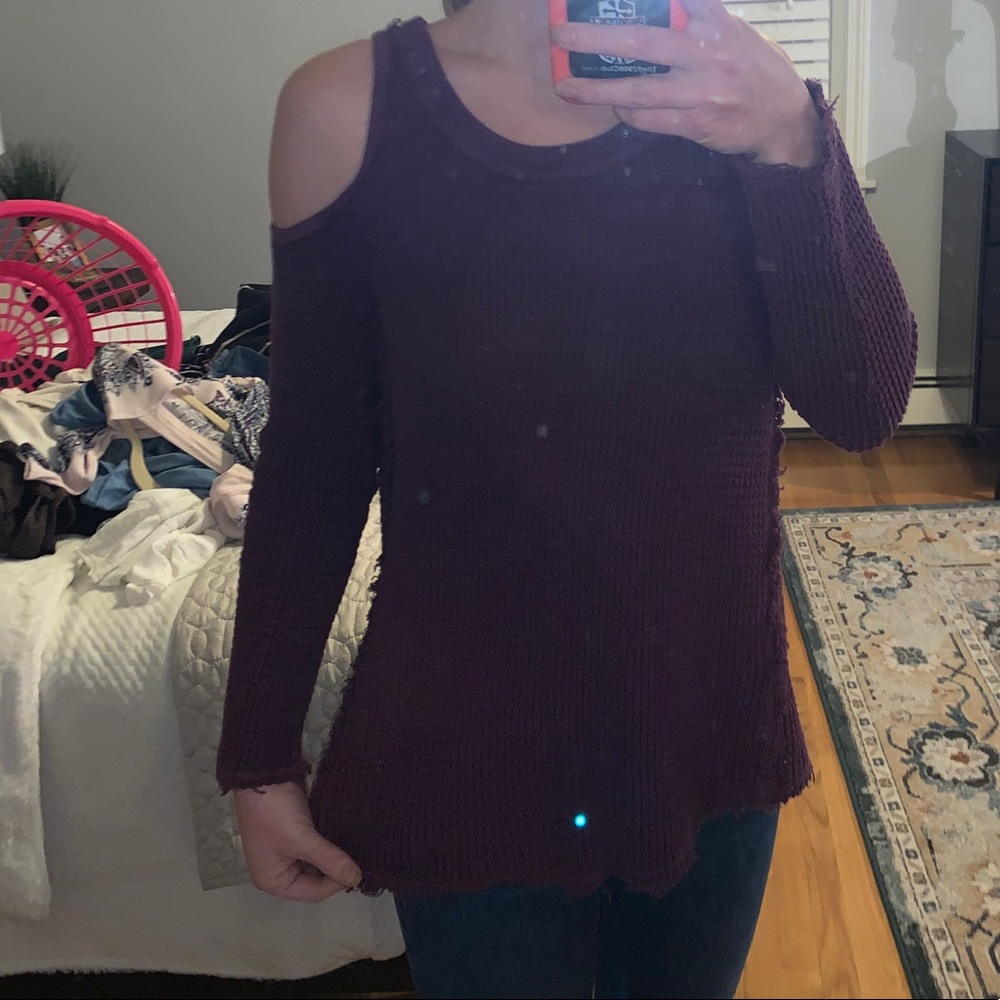 Free people purple tunic